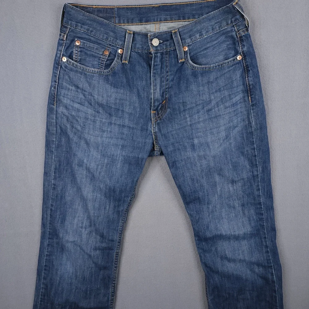 Levi's 527 Slim Bootcut Jeans Mens 30x30 Blue Denim Medium Wash